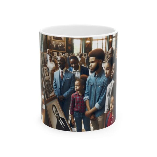 Ceramic Mug, (11oz, 15oz) "Black History: Seen, Learned, Remembered."
