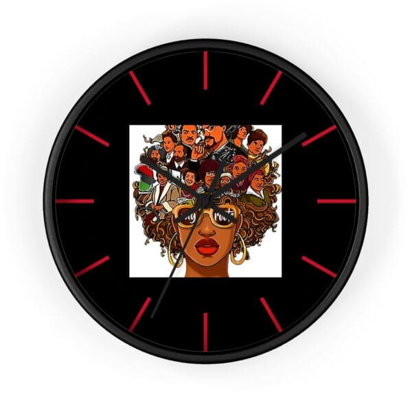 Wall Clock "Time Woven in Legacy."