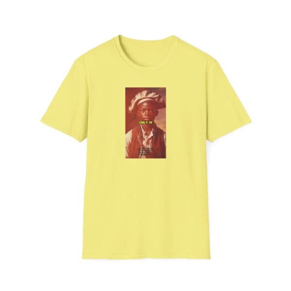 Vintage-Inspired Unisex Softstyle T-Shirt - 'ONLY 14' Graphic Tee "Thomas Fuller: Proof That Brilliance Knows No Chains." - Image 17