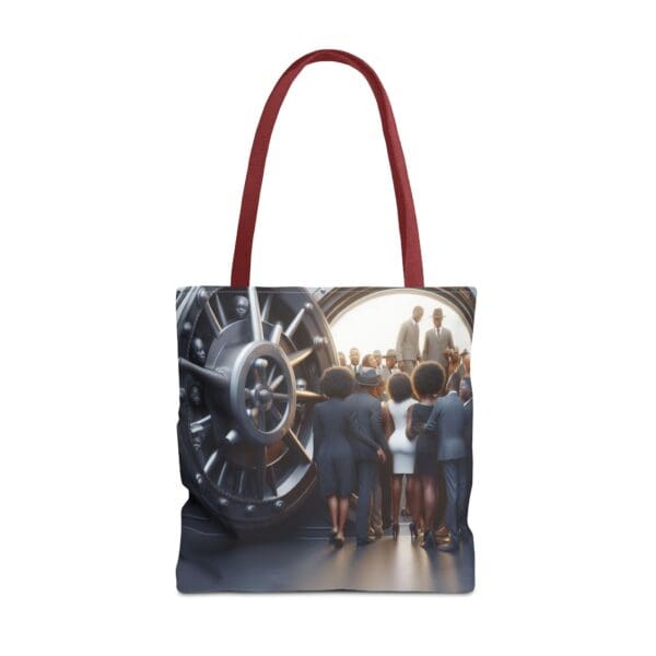 Tote Bag (AOP) "The vault opens. The stories remain." - Image 21
