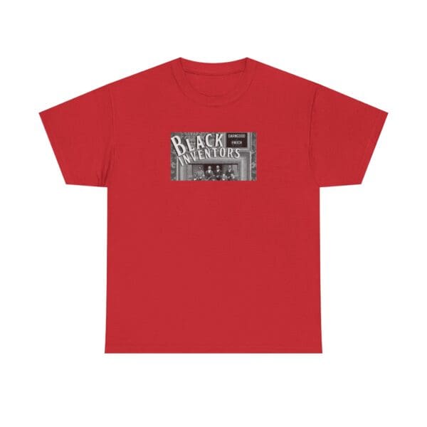 Unisex Heavy Cotton Tee "Inventors Who Changed the World" - Image 45