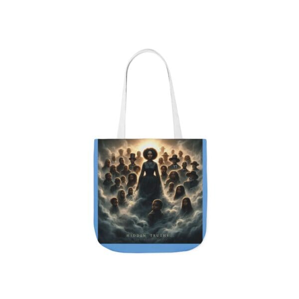 Tote Bag (AOP) "Echoes in the Mist. Strength in Hand. - Image 17