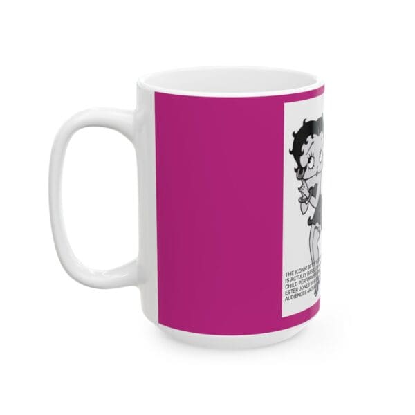 Ceramic Mug 15oz "Baby Esther: The Original Boop-Boop-a-Doop Queen." - Image 7