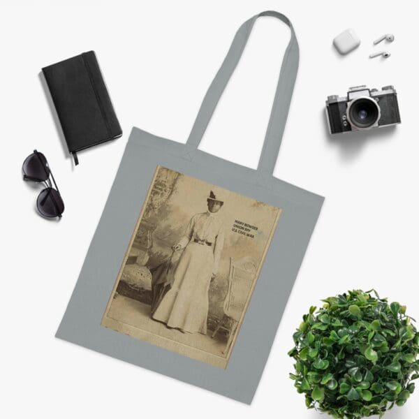 Tote Bag (AOP) "Uncover Bravery—Carry Mary Bowser's Legacy" - Image 6