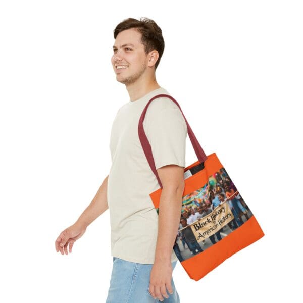Tote Bag (AOP) “The Banner Speaks. Their Voices Rise.” - Image 19