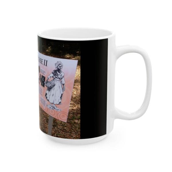 Ceramic Mug 15oz FORT MOSE "Fort Mose—The First Sanctuary of Freedom" - Image 8