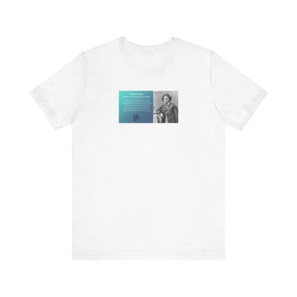 Unisex Jersey Short Sleeve Tee  "Sarah E. Goode: The Mind That Transformed Space"