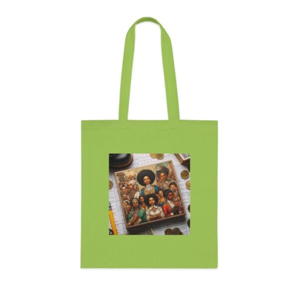 Cotton Canvas Tote Bag "A Vision of Strength—Wear Your Inspiration - Image 10