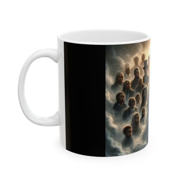 Ceramic Mug, (11oz, 15oz) "A Legacy in the Mist. A Future in the Light." - Image 3