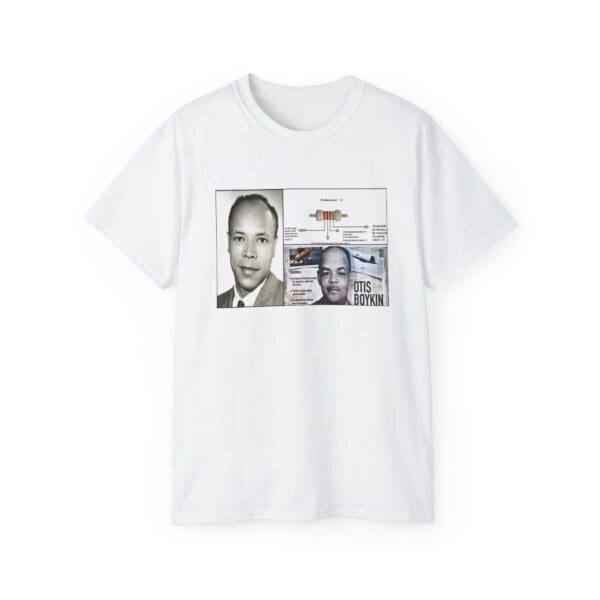 Unisex Ultra Cotton Tee "Otis Boykin: The Genius Behind Modern Electronics"
