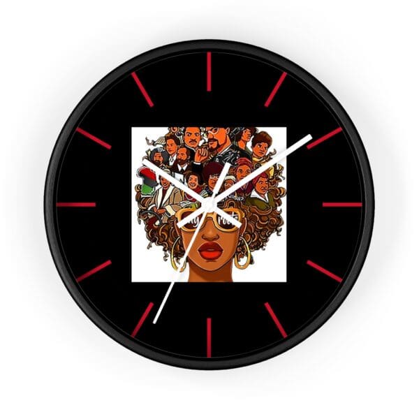 Wall Clock "Time Woven in Legacy." - Image 4