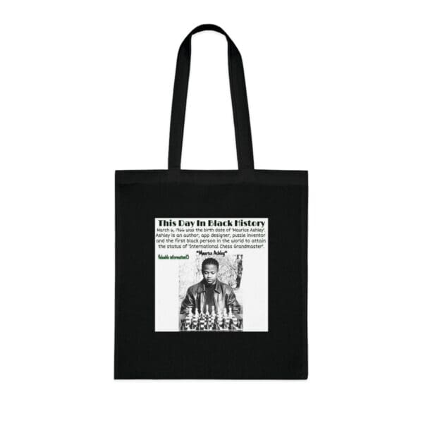 Cotton Canvas Tote Bag "Master Your Move – Carry Grandmaster Ashley’s Legacy" - Image 19