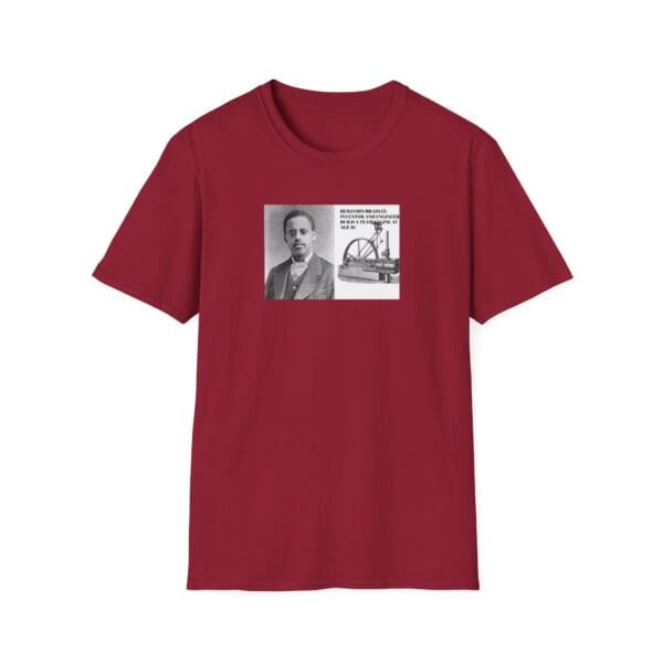 Unisex Softstyle T-Shirt "Benjamin Bradley: Steam Power, Genius, and Resilience." - Image 57