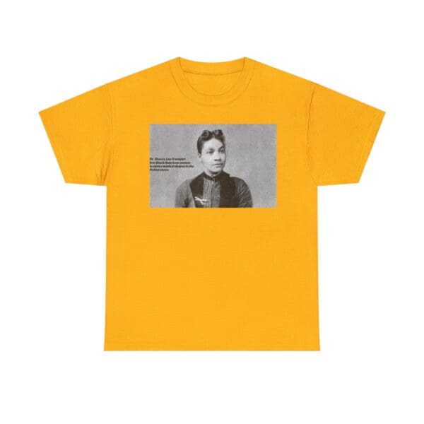 Unisex Heavy Cotton Tee "Dr. Rebecca Lee Crumpler: First Black Woman Doctor in the U.S." - Image 21