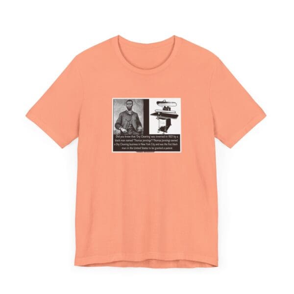 Unisex Jersey Short Sleeve Tee "Thomas L. Jennings: First Black Patent Holder, Forever a Trailblazer" - Image 19