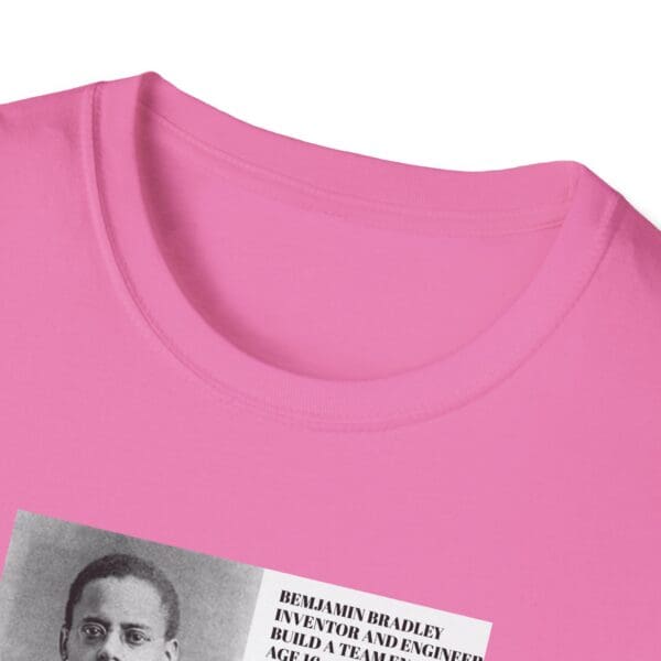 Unisex Softstyle T-Shirt "Benjamin Bradley: Steam Power, Genius, and Resilience." - Image 47