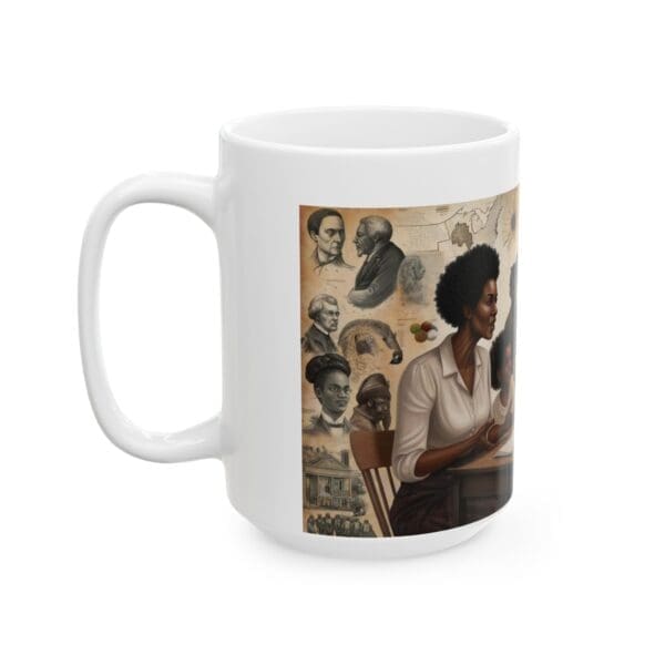 Ceramic Mug, (11oz, 15oz) "Knowledge Passed Down, Legacy Lifted Up" - Image 7