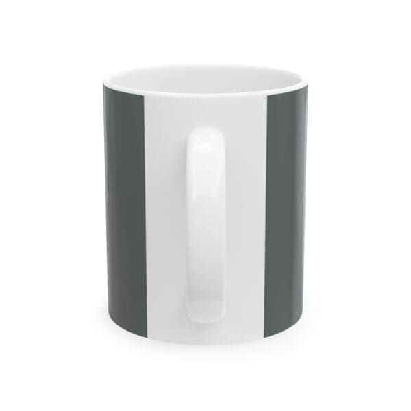 11oz Black Mug "Bulldogging Into History—Bill Pickett’s Legacy Lives On." - Image 2