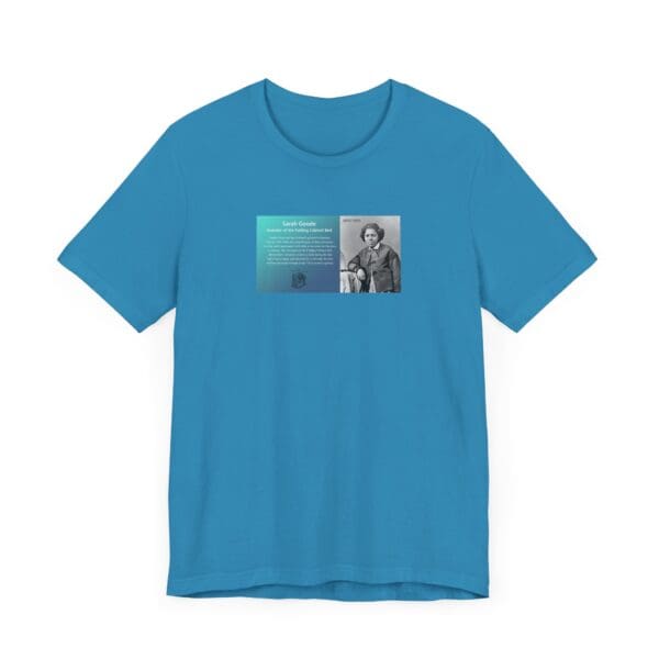 Unisex Jersey Short Sleeve Tee  "Sarah E. Goode: The Mind That Transformed Space" - Image 31