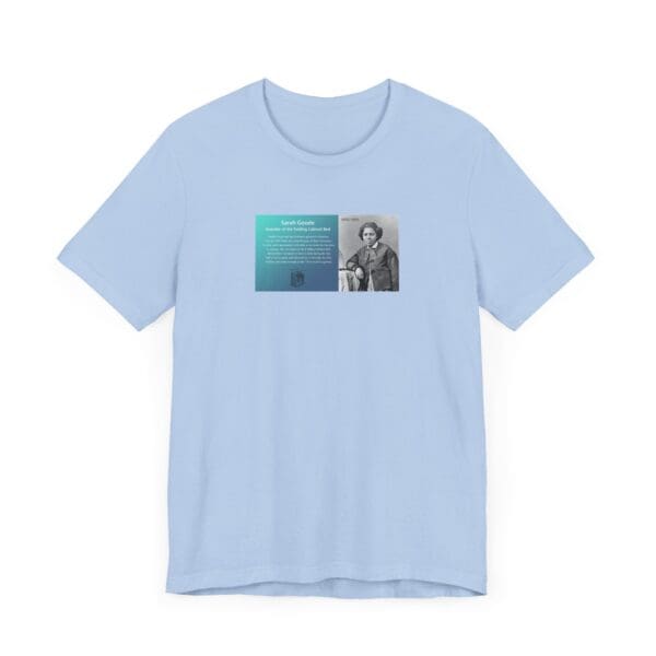 Unisex Jersey Short Sleeve Tee  "Sarah E. Goode: The Mind That Transformed Space" - Image 35