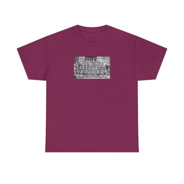 Unisex Heavy Cotton Tee "Black Wall Street: Built on Strength, Burned in Hate, Rising Again." - Image 53