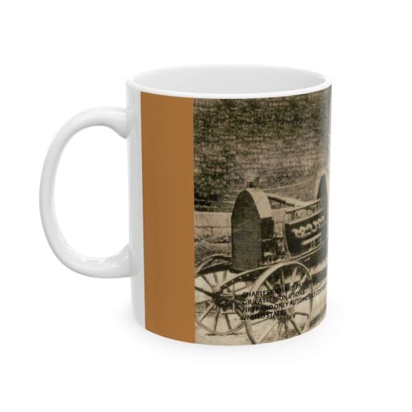 Ceramic Mug, (11oz, 15oz) "From Carriages to Automobiles—Breaking Barriers, Making History C.R. Patterson & Sons - Image 3