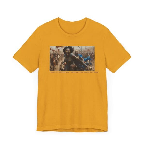 Unisex Jersey Short Sleeve Tee "Queen Amanirenas: The Warrior Who Defied Rome" - Image 39
