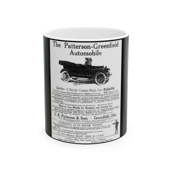 Ceramic Mug, (11oz, 15oz) The First Black-Owned Auto Maker. The Legacy Lives On."