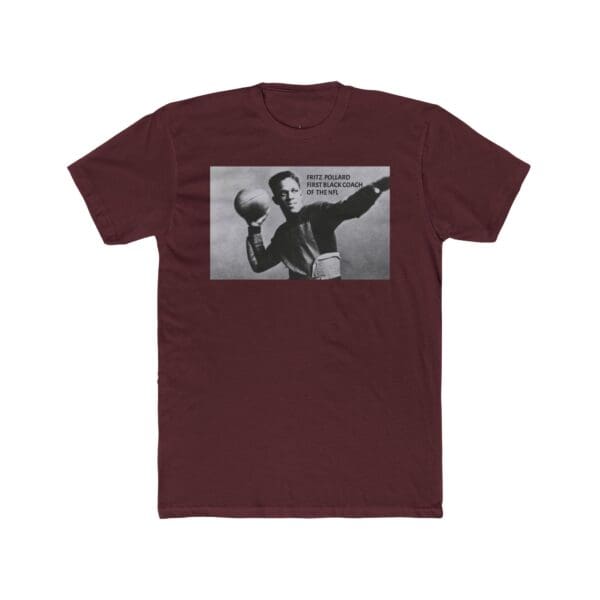 Unisex Cotton Crew Tee "Fritz Pollard: The First Black NFL Coach & Trailblazer" - Image 40