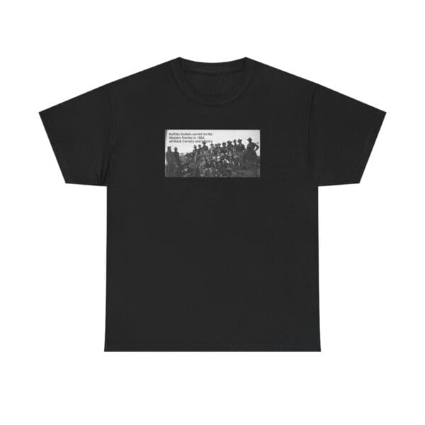 Unisex Heavy Cotton Tee "Buffalo Soldiers—The Backbone of the Frontier" - Image 5