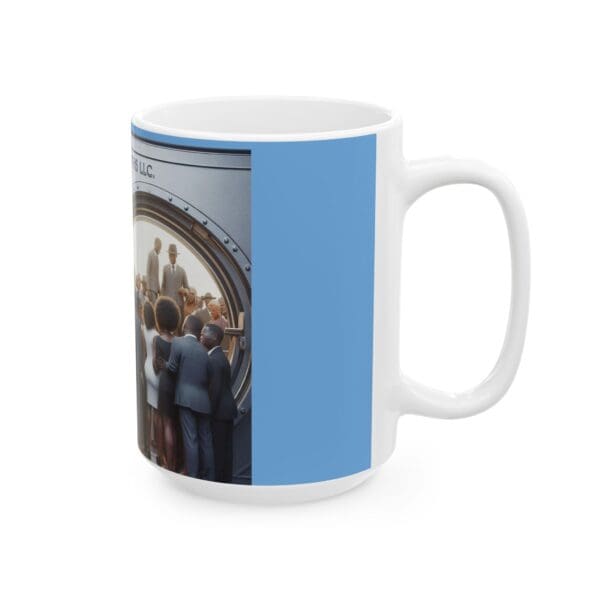 Ceramic Mug, (11oz, 15oz) "Unlock the Past. Empower the Future." - Image 8