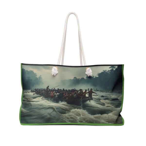Weekender Bag "The Current Is Strong, But Our Legacy Is Stronger."