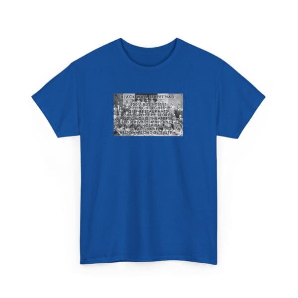 Unisex Heavy Cotton Tee "Black Wall Street: Built on Strength, Burned in Hate, Rising Again." - Image 47