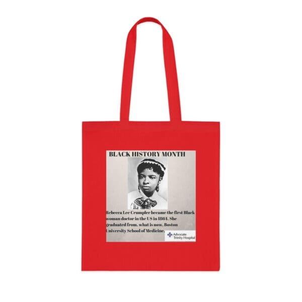 Cotton Canvas Tote Bag "Heal History – Carry Rebecca Lee Crumpler’s Legacy" - Image 25