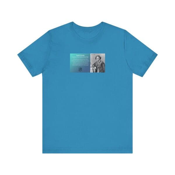 Unisex Jersey Short Sleeve Tee  "Sarah E. Goode: The Mind That Transformed Space" - Image 29
