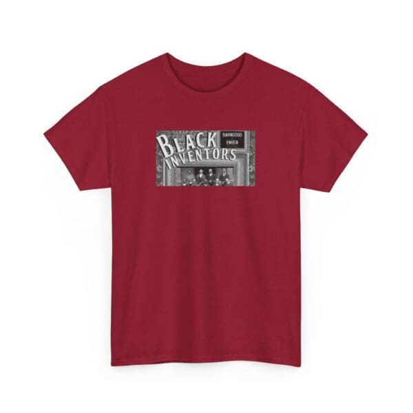 Unisex Heavy Cotton Tee "Inventors Who Changed the World" - Image 51