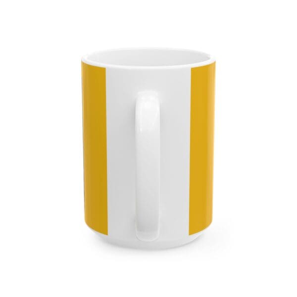 Black Mug, 15oz "The Kushite Kings: Black Pharaohs Who Ruled with Power." - Image 6