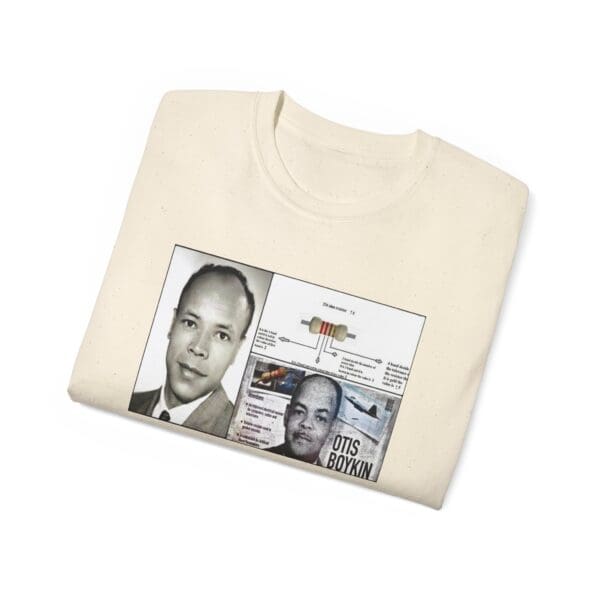 Unisex Ultra Cotton Tee "Otis Boykin: The Genius Behind Modern Electronics" - Image 24