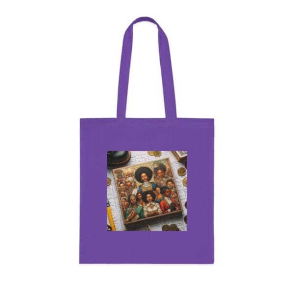 Cotton Canvas Tote Bag "A Vision of Strength—Wear Your Inspiration - Image 22