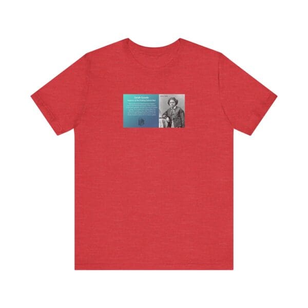 Unisex Jersey Short Sleeve Tee  "Sarah E. Goode: The Mind That Transformed Space" - Image 57