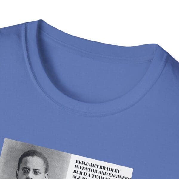 Unisex Softstyle T-Shirt "Benjamin Bradley: Steam Power, Genius, and Resilience." - Image 35