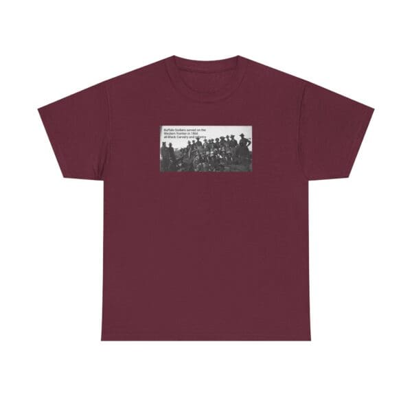 Unisex Heavy Cotton Tee "Buffalo Soldiers—The Backbone of the Frontier" - Image 25