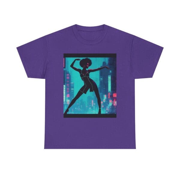 Empowerment Unisex Heavy Cotton Tee - Bold Urban Vibes "Black Joy in Motion. Strength in Every Step." - Image 64
