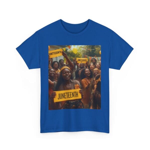 Juneteenth Celebration Tee, Unisex T-Shirt for Cultural Awareness, Freedom Fest Shirt, Heritage Day Apparel, Black History Celebration Wear - Image 39