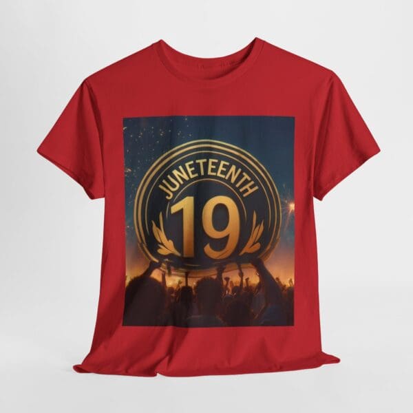 Juneteenth Celebration Unisex Heavy Cotton Tee June 19, 1865—The Truth Unfolds 💚 - Image 125