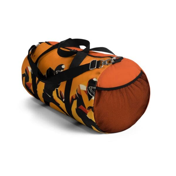 Football Player Duffel Bag - Perfect for Sports Enthusiasts “Golden Hour. Gridiron Glory.” 🔥 - Image 4