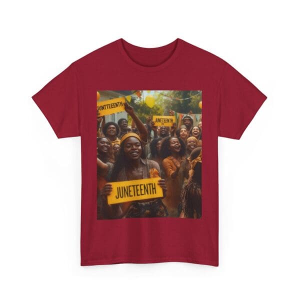 Juneteenth Celebration Tee, Unisex T-Shirt for Cultural Awareness, Freedom Fest Shirt, Heritage Day Apparel, Black History Celebration Wear - Image 51