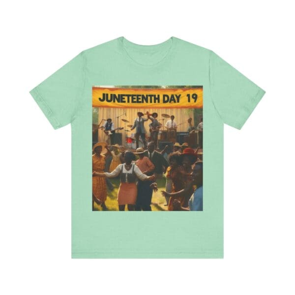 Juneteenth Celebration Tee, Unisex Short Sleeve T-Shirt for Freedom Day, Black History Month, Gift for Activists, Summer Wear, Vintage Style - Image 88