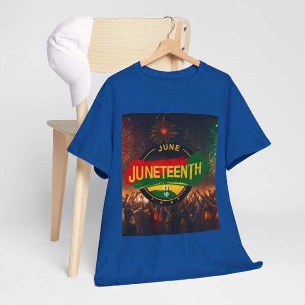 Juneteenth Celebration Unisex Heavy Cotton Tee Juneteenth: The Spirit of Liberation - Image 111