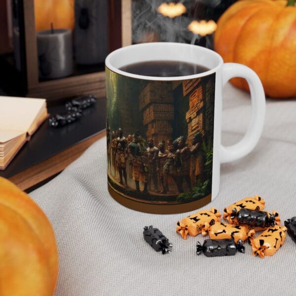 Ancient Civilization Ceramic Mug - Stunning 11oz & 15oz Art Design Crown is Yours. Own It. - Image 7
